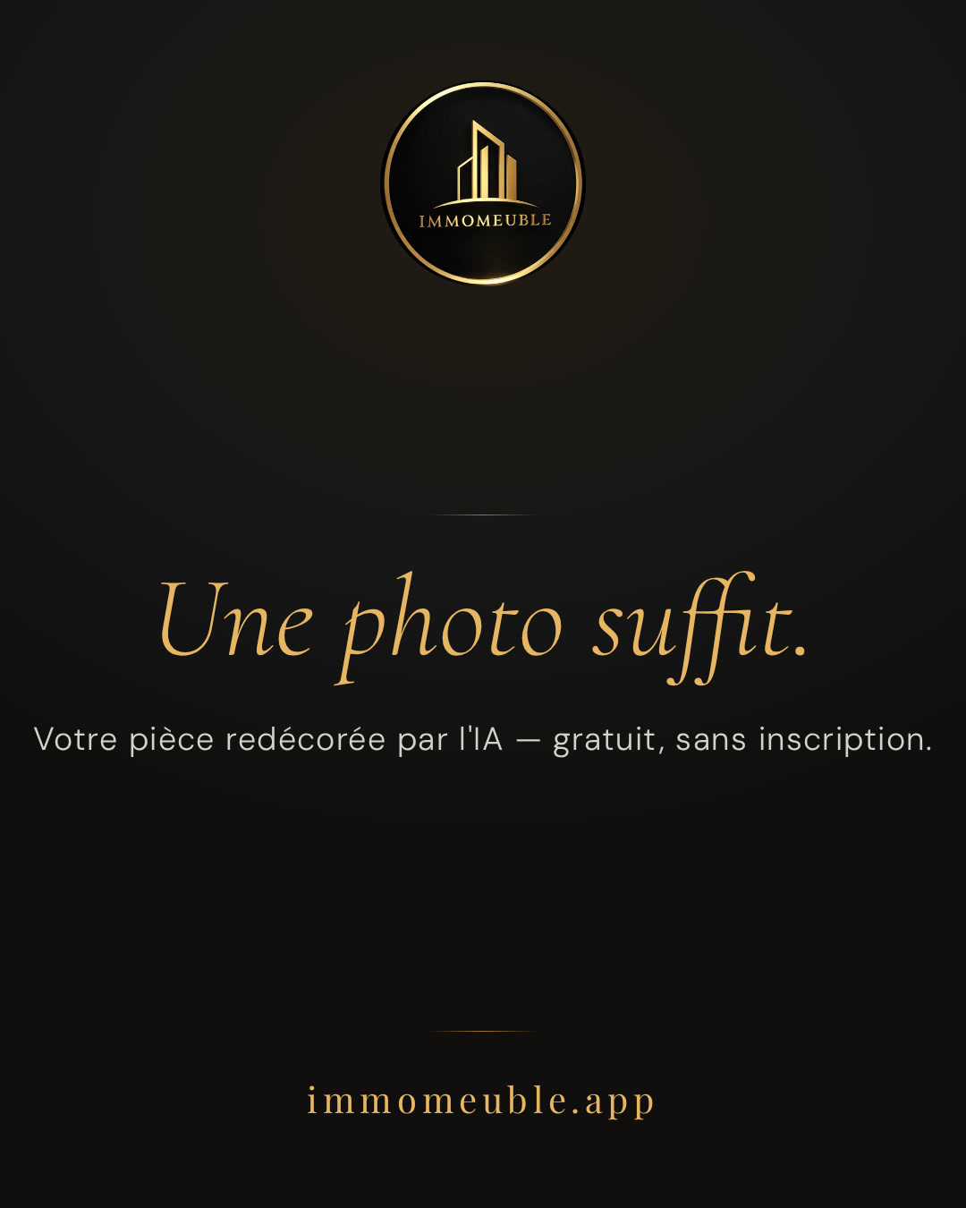 Une photo suffit