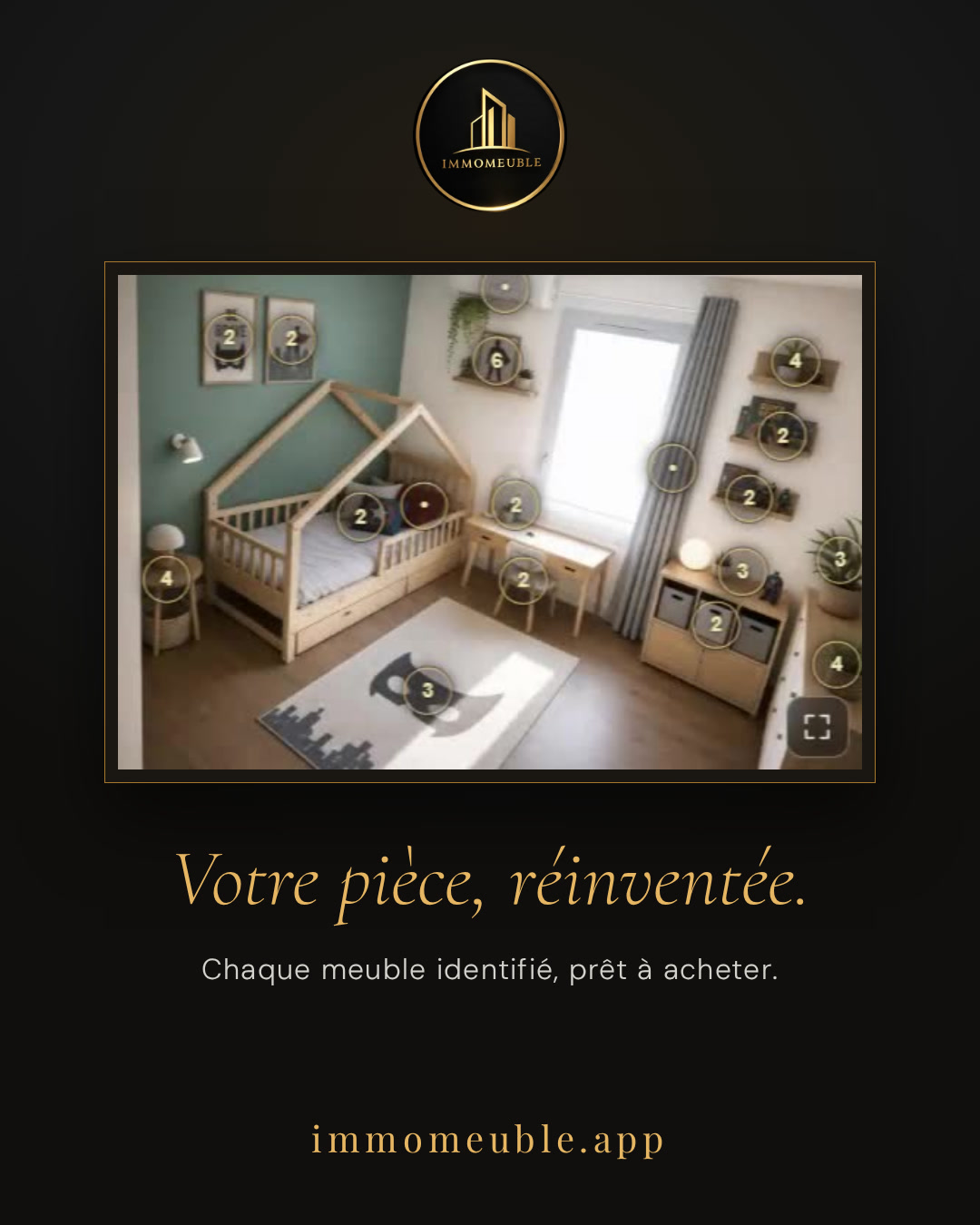 Votre pièce, réinventée